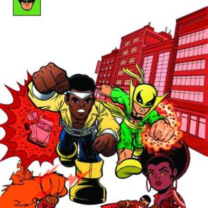 NEW AVENGERS (2004-2010 VARIANT COVER) #57: Marvel Super Hero Squad cover