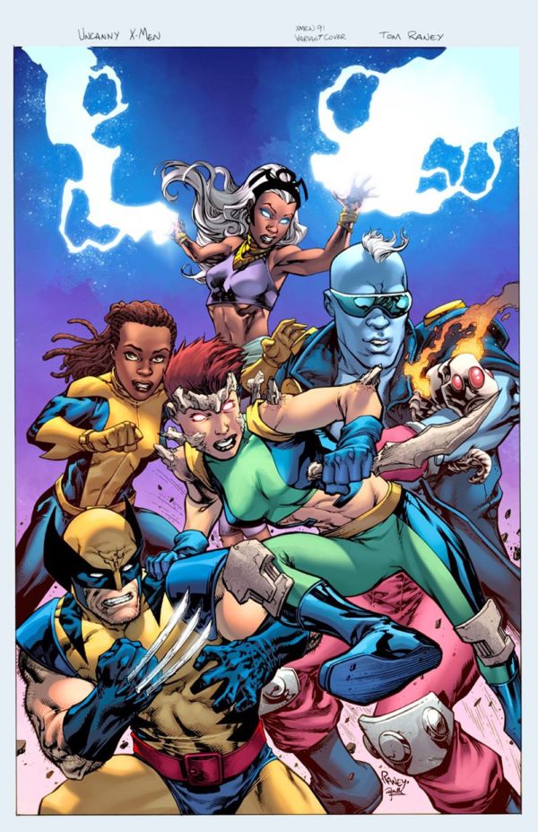 FANTASTIC FOUR (2018-2022 SERIES) #4: #4 Tom Raney Uncanny X-Men cover