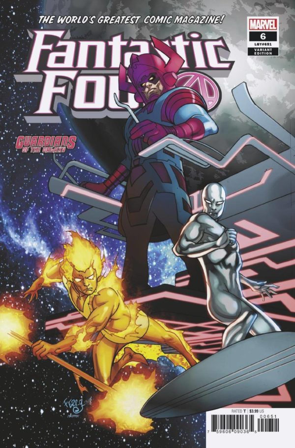 FANTASTIC FOUR (2018-2022 SERIES) #6: #6 Pasqual Ferry Guardians of the Galaxy cover