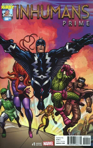 INHUMANS PRIME #102: #1 Jack Kirby 100th Anniversary cover