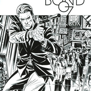 JAMES BOND: BLACK BOX (2017 SERIES) #203: #2 Giovanni Valleta B&W cover