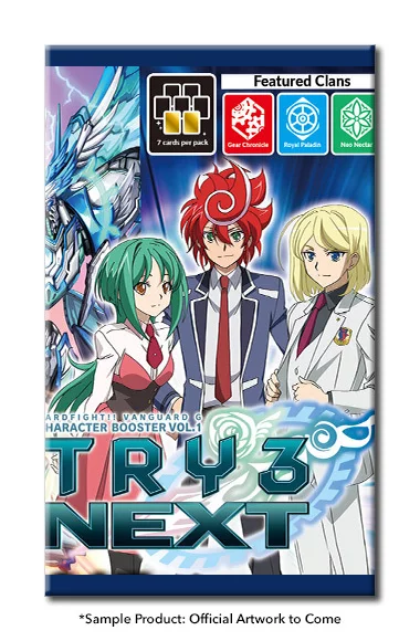 CARDFIGHT VANGUARD G CHARACTER BOOSTER BOX #1: Try 3 Next (Gear Chronicle/Royal Paladin/Neo Nectar)