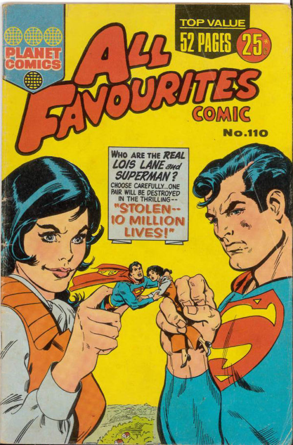 ALL FAVOURITES COMIC (1960-1975 SERIES) #110: FN