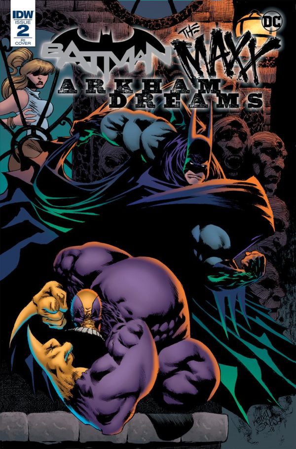 BATMAN THE MAXX: ARKHAM DREAMS #2: #2 Kelley Jones RI cover