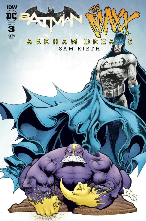 BATMAN THE MAXX: ARKHAM DREAMS #3: #3 Sam Kieth cover B