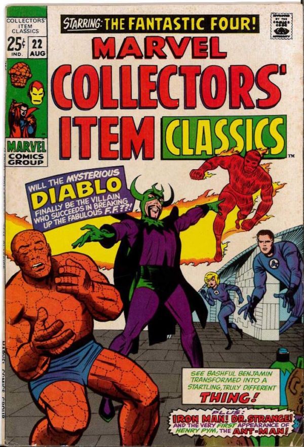 MARVEL COLLECTORS’ ITEM CLASSICS #22: 6.5 (FN)