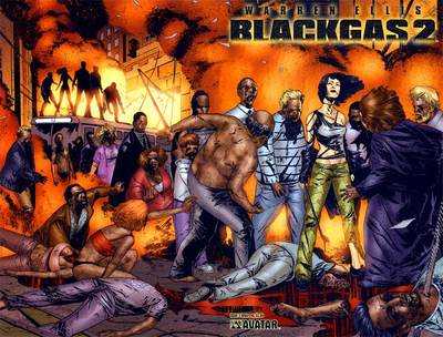 BLACK GAS (WARREN ELLIS) #203: Volume 2 #3 wraparound cover BLACK GAS (WARREN ELLIS) #203: Volume 2 #3 wraparound cover