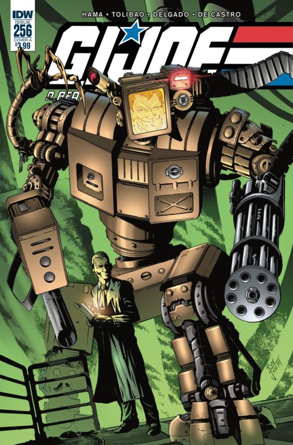 G.I. JOE: A REAL AMERICAN HERO #256: Ron Joseph cover