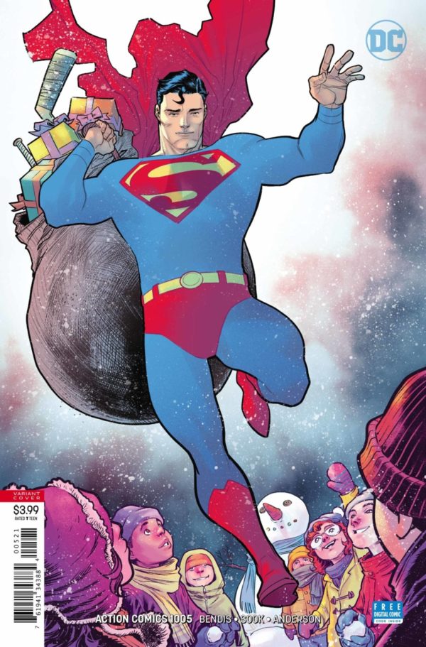 ACTION COMICS (1938- SERIES: VARIANT COVER) #1005: Francis Manapul cover
