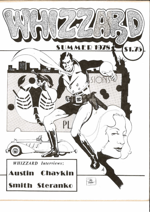 WHIZZARD (1970’S FANZINE) #0: Interviews with Howard Chaykin, Jim Steranko & Barry Smith
