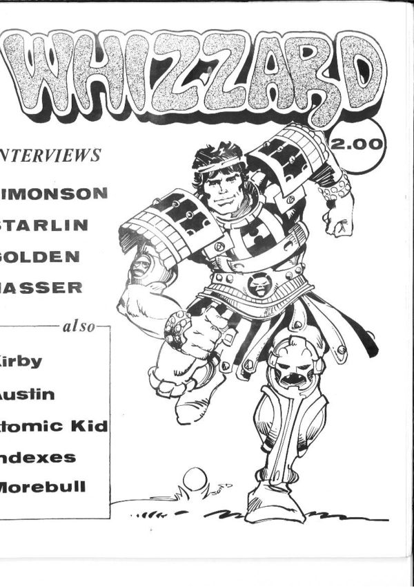 WHIZZARD (1970’S FANZINE) #0: Interviews with Walt Simonson, Jim Starlin, & Mike Golden.