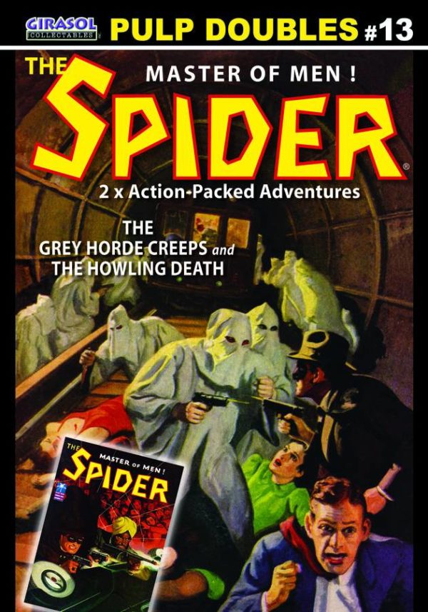 SPIDER PULP DOUBLE NOVELS #13: The Grey Horde Creeps/The Howling Death