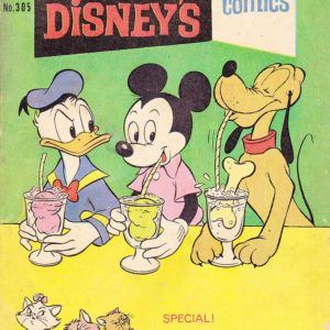 WALT DISNEY’S COMICS (1946-1978 SERIES) #305: Carl Barks A Whale of a Story, Fast Away Castaway VG/FN V26 WALT DISNEY’S COMICS (1946-1978 SERIES) #305: Carl Barks A Whale of a Story, Fast Away Castaway VG/FN V26