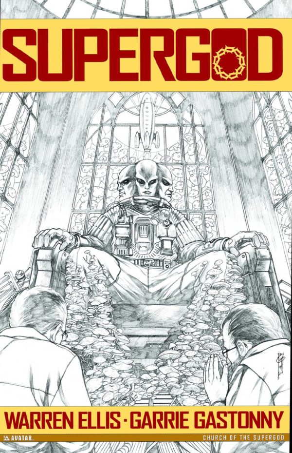 SUPERGOD #1: #1 Garrie Gastonny Church cover