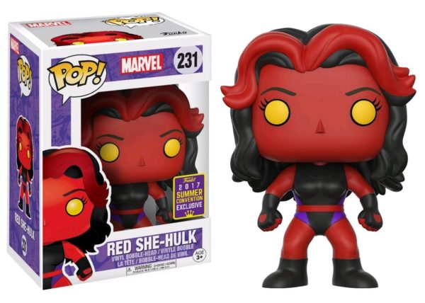 POP MARVEL VINYL FIGURE #231: Red She-Hulk (SDCC 2017)