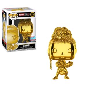 POP MARVEL VINYL FIGURE #393: Shuri Gold Chrome: Black Panther (NYCC 2018)