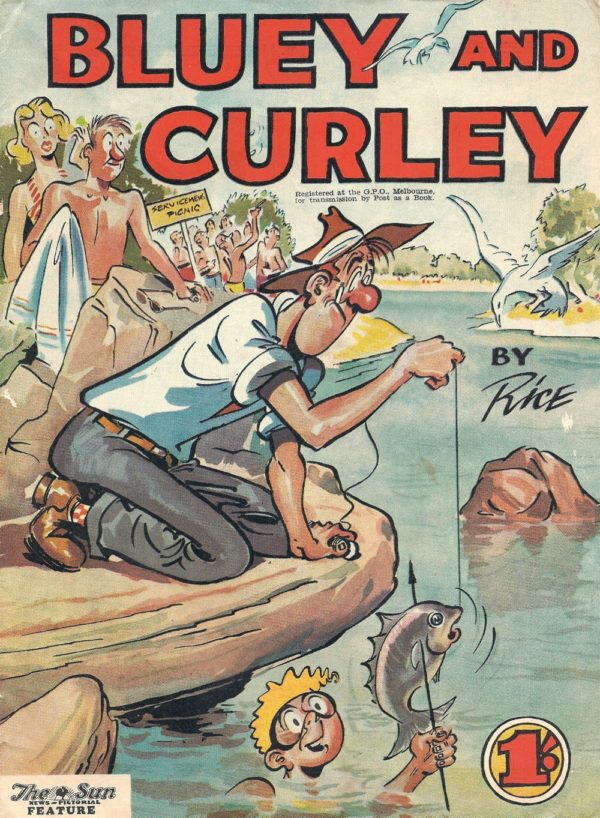 BLUEY AND CURLY ANNUAL (1946-1960 SERIES): Unknown date/issue