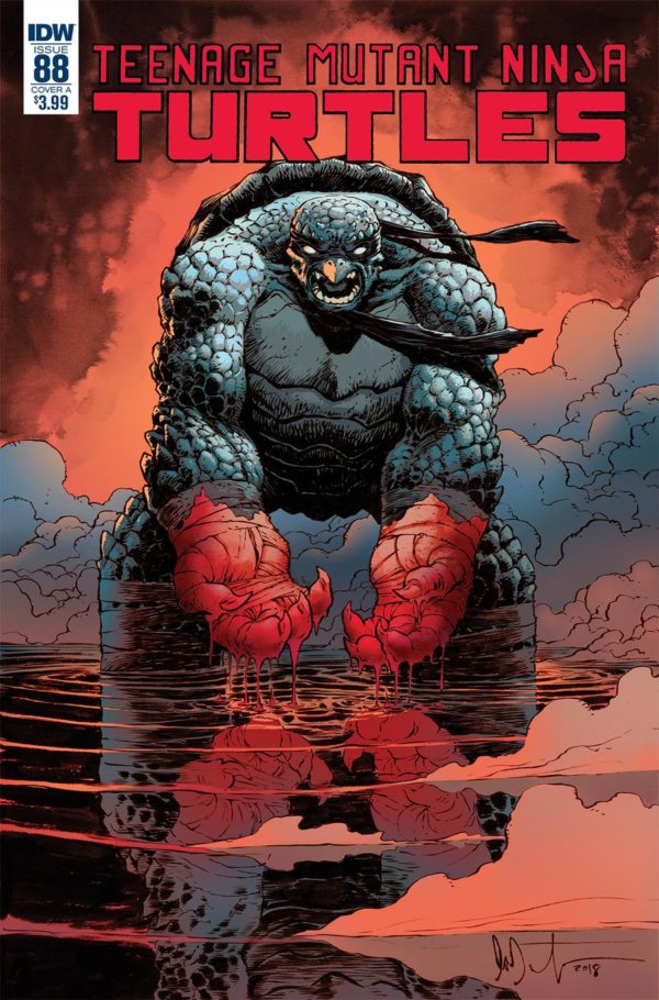 TEENAGE MUTANT NINJA TURTLES (2011-2024 SERIES) #88: David Wachter cover