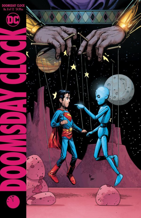 DOOMSDAY CLOCK #8: #8 Gary Frank Puppet cover