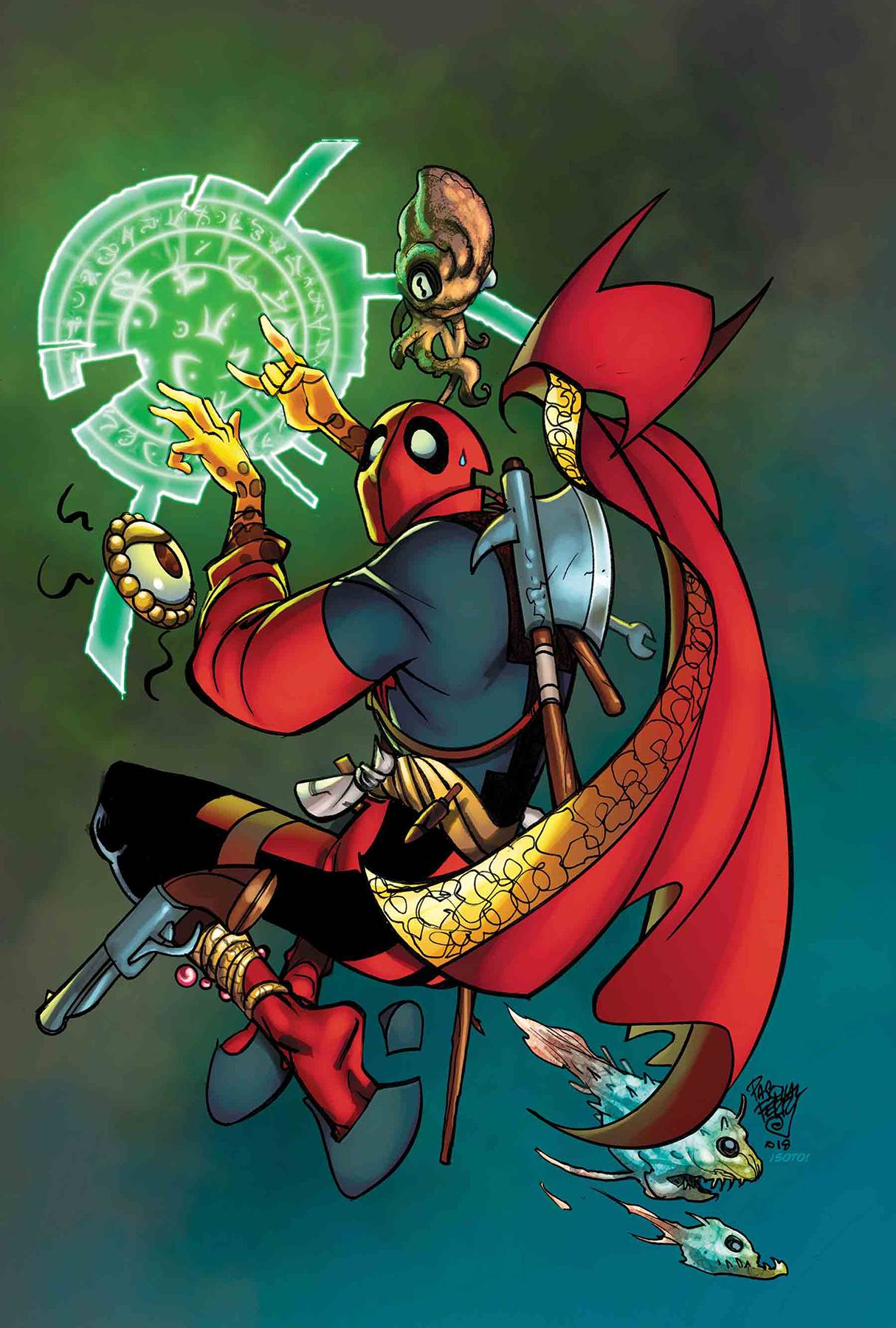 DOCTOR STRANGE (1968-2018 SERIES: VARIANT EDITION) #390: Pasqual Ferry Deadpool cover DOCTOR STRANGE (1968-2018 SERIES: VARIANT EDITION) #390: Pasqual Ferry Deadpool cover