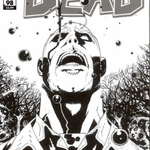WALKING DEAD (2003-2019 SERIES: VARIANT COVER) #98: Wes Craig 15th Anniversary B&W Logo cover