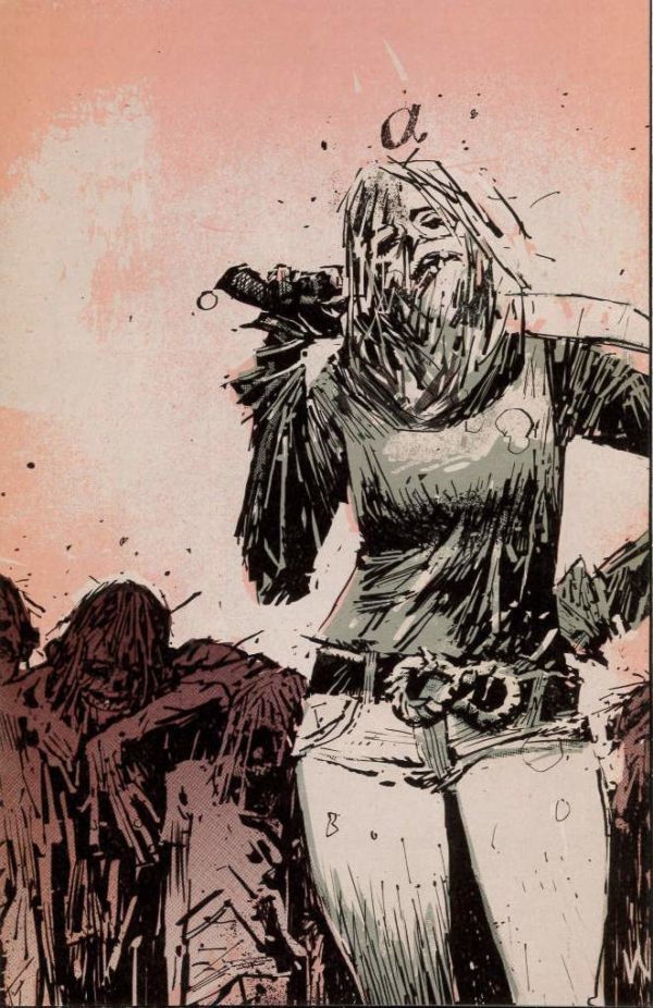 WALKING DEAD (2003-2019 SERIES: VARIANT COVER) #132: Ashley Wood 15th Anniversary Color Virgin cover