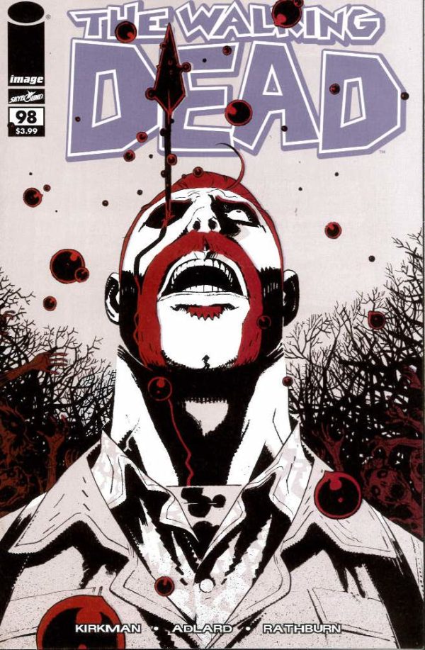 WALKING DEAD (2003-2019 SERIES: VARIANT COVER) #98: Wes Craig 15th Anniversary Color Logo cover