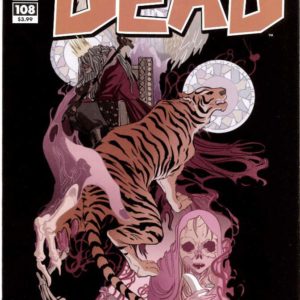 WALKING DEAD (2003-2019 SERIES: VARIANT COVER) #108: Emma Rios 15th Anniversary Color Logo cover