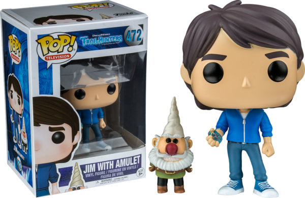 POP TELEVISION VINYL FIGURE #472: Jim with Amulet: Trollhunters