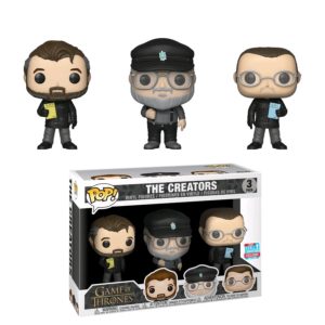 POP GAME OF THRONES VINYL FIGURE #0: The Creators 3 pack (NYCC 2018)