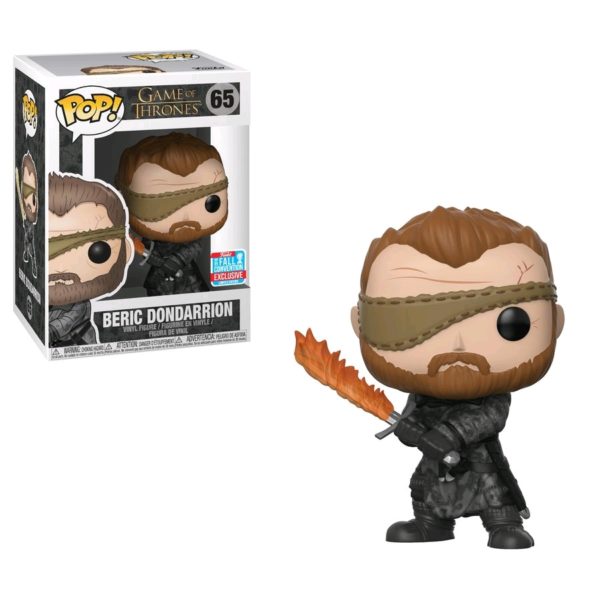 POP GAME OF THRONES VINYL FIGURE #65: Beic Dondarrion with Flame Sword (NYCC 2018)