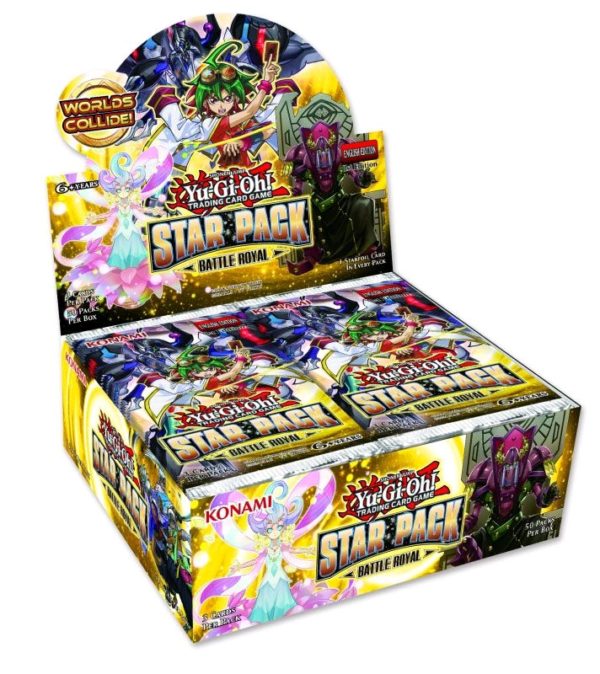 YU-GI-OH! CCG BOOSTER: STAR PACK #4: Battle Royal ($87.50/50 pack display)