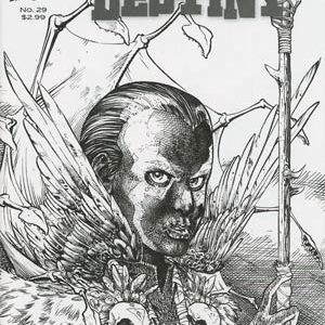 MANIFEST DESTINY #29: #29 Matthew Robert B&W Spawn Month cover