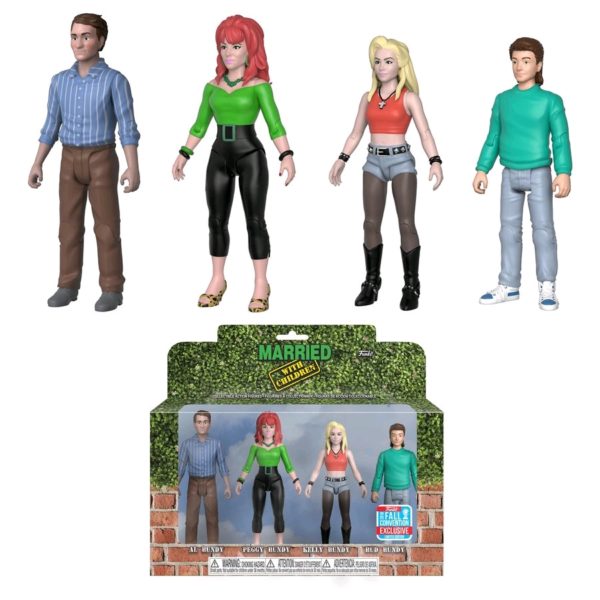 MARRIED WITH CHILDREN ACTION FIGURES #0: Bundy Family 4 pack (NYCC 2018)