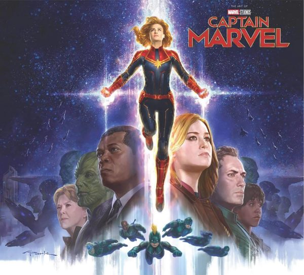 MARVELS CAPTAIN MARVEL: ART OF MOVIE SLIPCASE (HC): NM