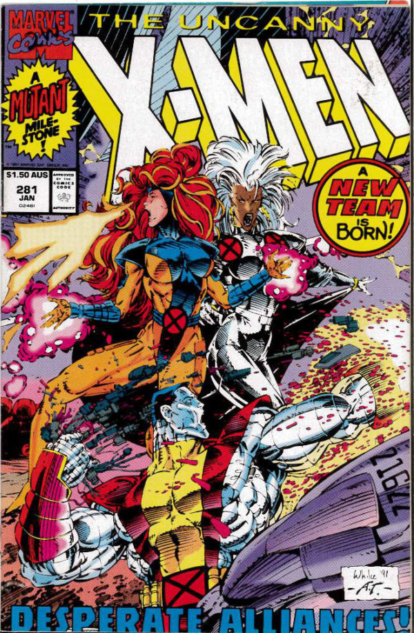 UNCANNY X-MEN (1963: AUSTRALIAN PRICE VARIANT) #281: 6.5 (FN)