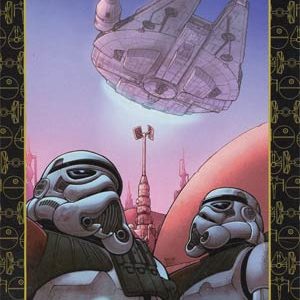 STAR WARS (2015-2019 SERIES: VARIANT EDITION) #32: Will Robson Star Wars 40th Anniversary cover