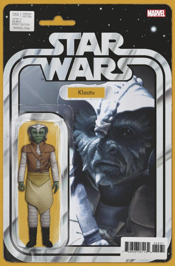 STAR WARS (2015-2019 SERIES: VARIANT EDITION) #55: #55 John Tyler Christopher Action Figure cover