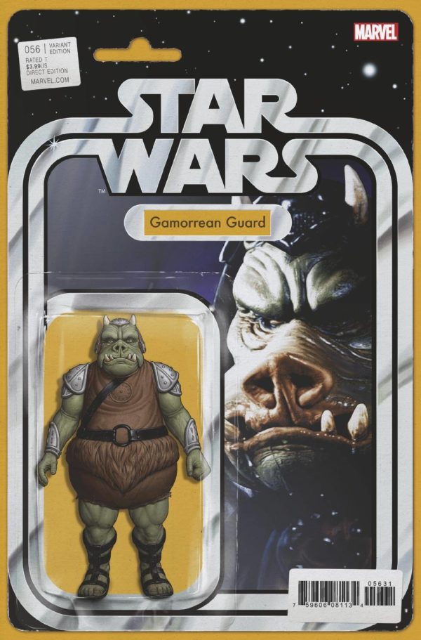 STAR WARS (2015-2019 SERIES: VARIANT EDITION) #56: #56 John Tyler Christopher Action Figure cover
