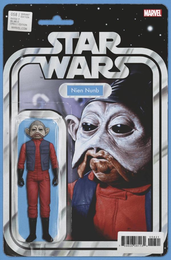 STAR WARS (2015-2019 SERIES: VARIANT EDITION) #58: #58 John Tyler Christopher Action Figure cover