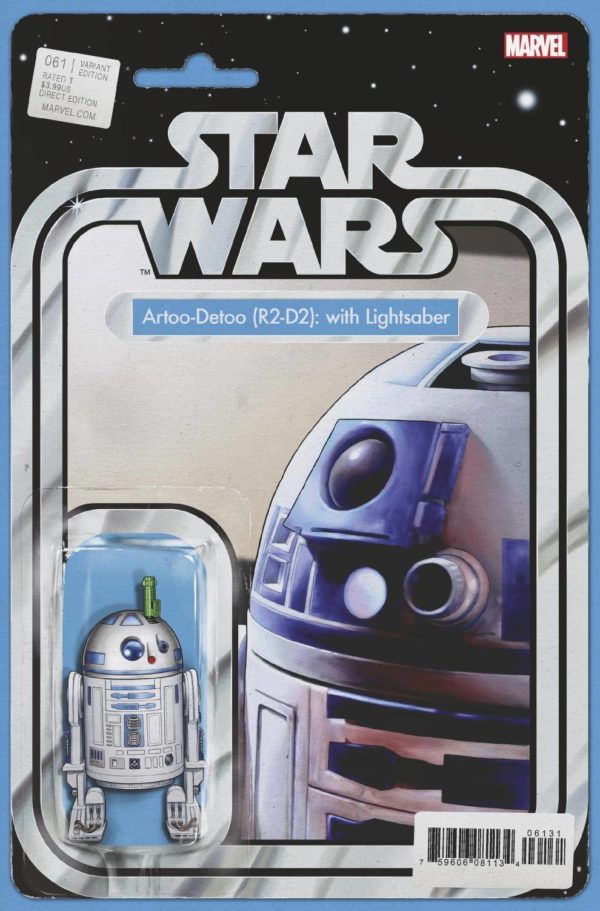 STAR WARS (2015-2019 SERIES: VARIANT EDITION) #61: #61 John Tyler Christopher Action Figure cover