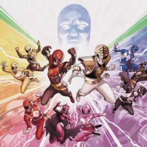 MIGHTY MORPHIN POWER RANGERS (2016 SERIES) #50: Jamal Campbell Foil wraparound cover