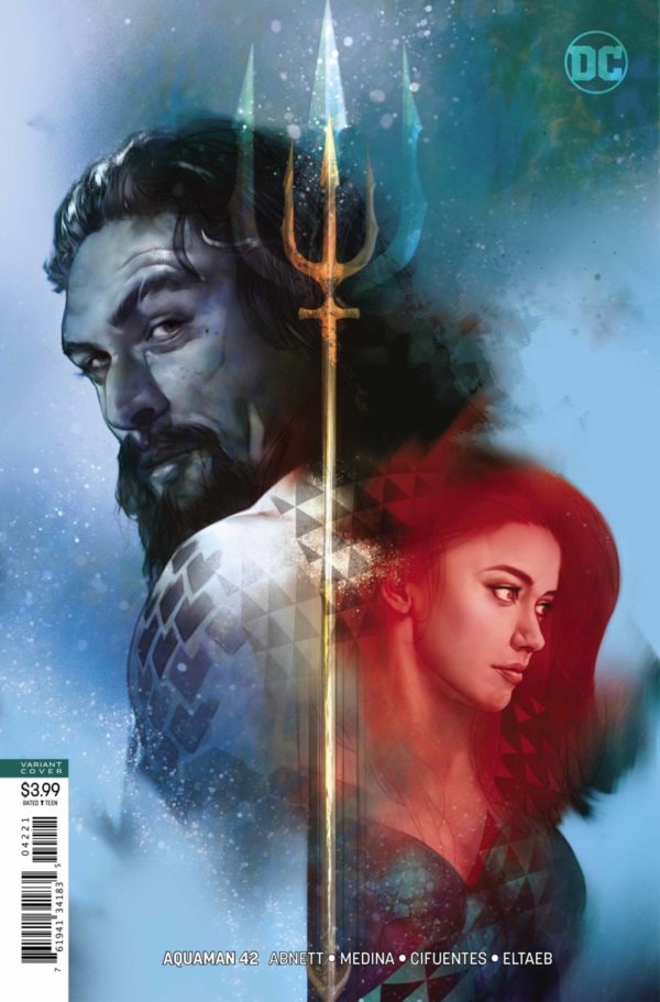 AQUAMAN (2016-2020 SERIES: VARIANT EDITION) #42: Ben Oliver Aquaman Movie cover