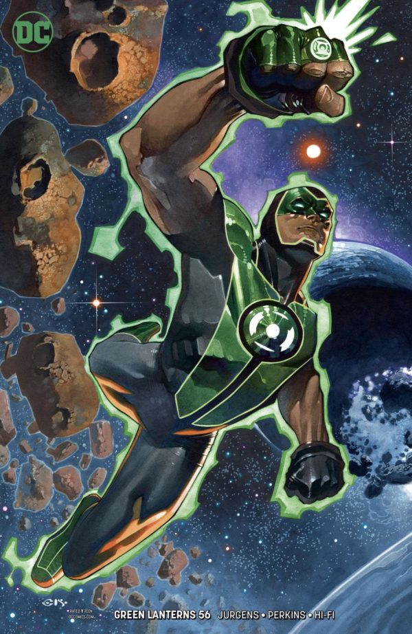 GREEN LANTERNS (VARIANT EDITION) #56: Chris Stevens cover