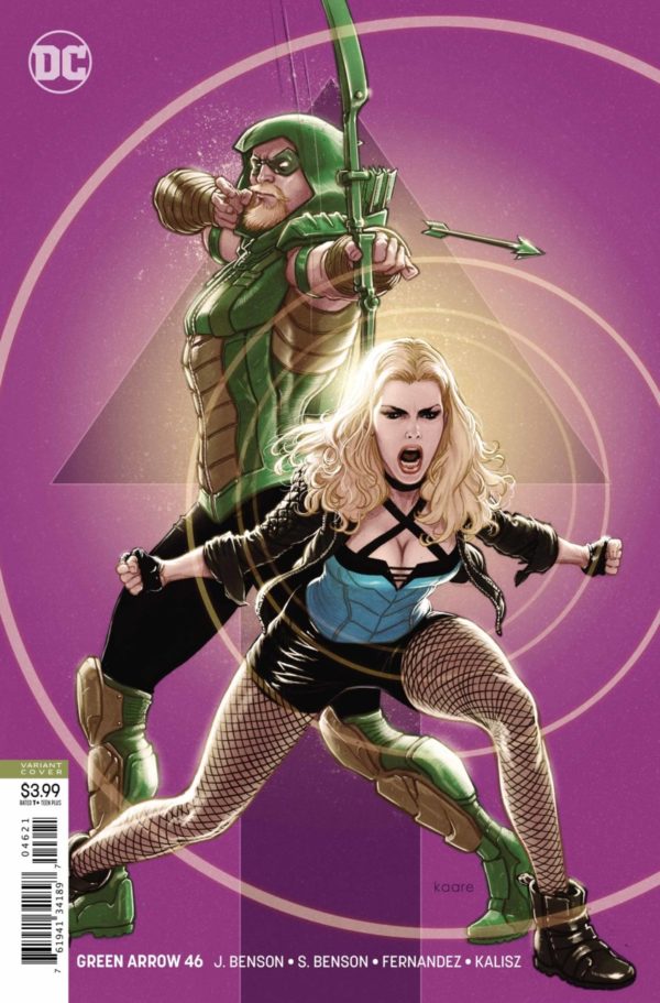 GREEN ARROW (2016-2019 SERIES: VARIANT EDITION) #46: Kaare Andrews cover