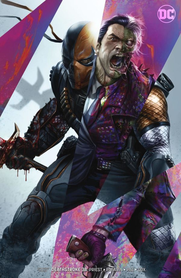 DEATHSTROKE (2016-2019 SERIES: VARIANT EDITION) #38: Francesco Mattina cover