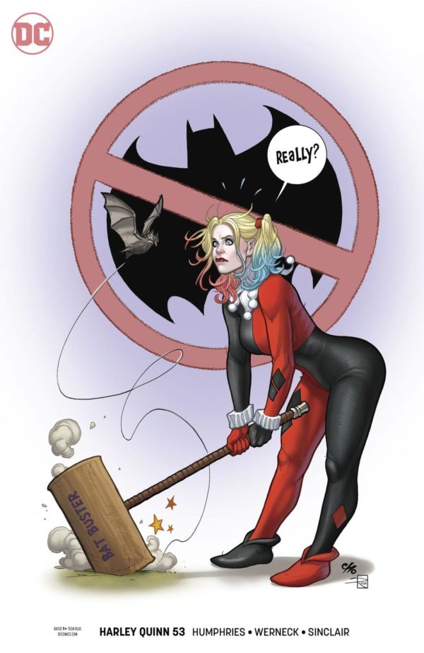 HARLEY QUINN (2016-2020 SERIES: VARIANT EDITION) #53: Frank Cho cover