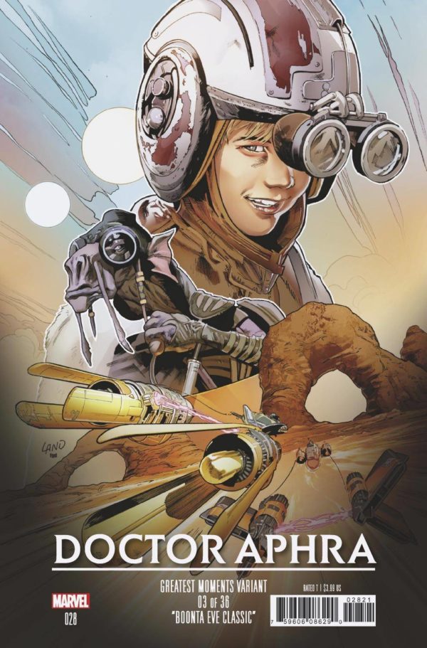 STAR WARS: DOCTOR APHRA (2016-2019 SERIES: VARIANT #28: Greg Land Star Wars Greatest Hits cover