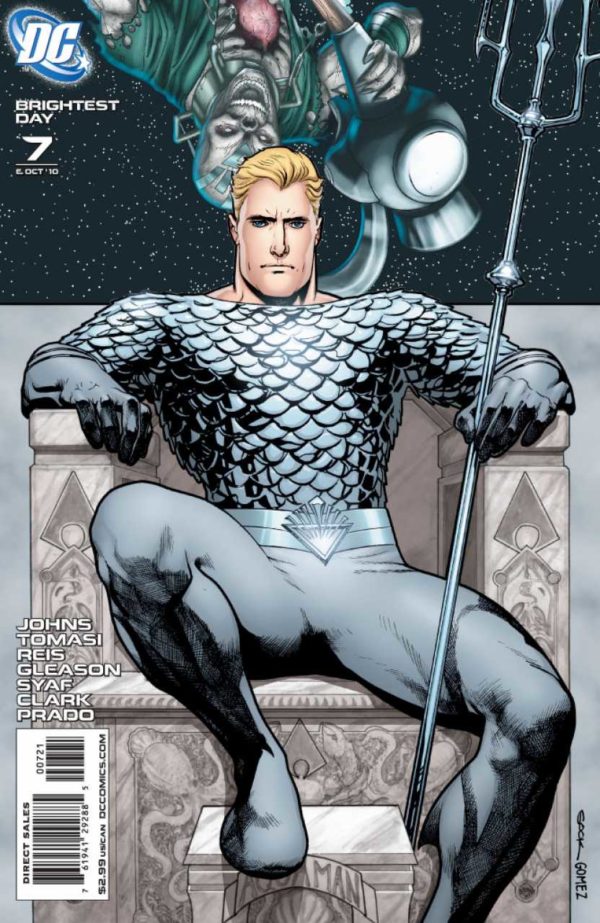 BRIGHTEST DAY (VARIANT COVER) #7: Aquaman White Lantern cover (Ryan Sook)
