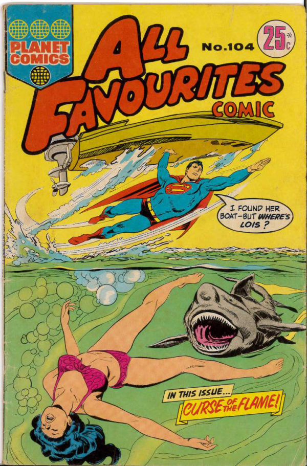 ALL FAVOURITES COMIC (1960-1975 SERIES) #104: VG